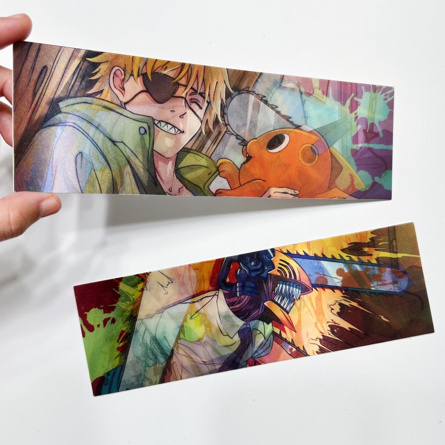 Chainsaw Slap Motion Sticker