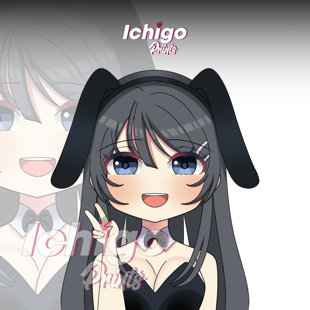 Bunny Girl Vinyl Sticker