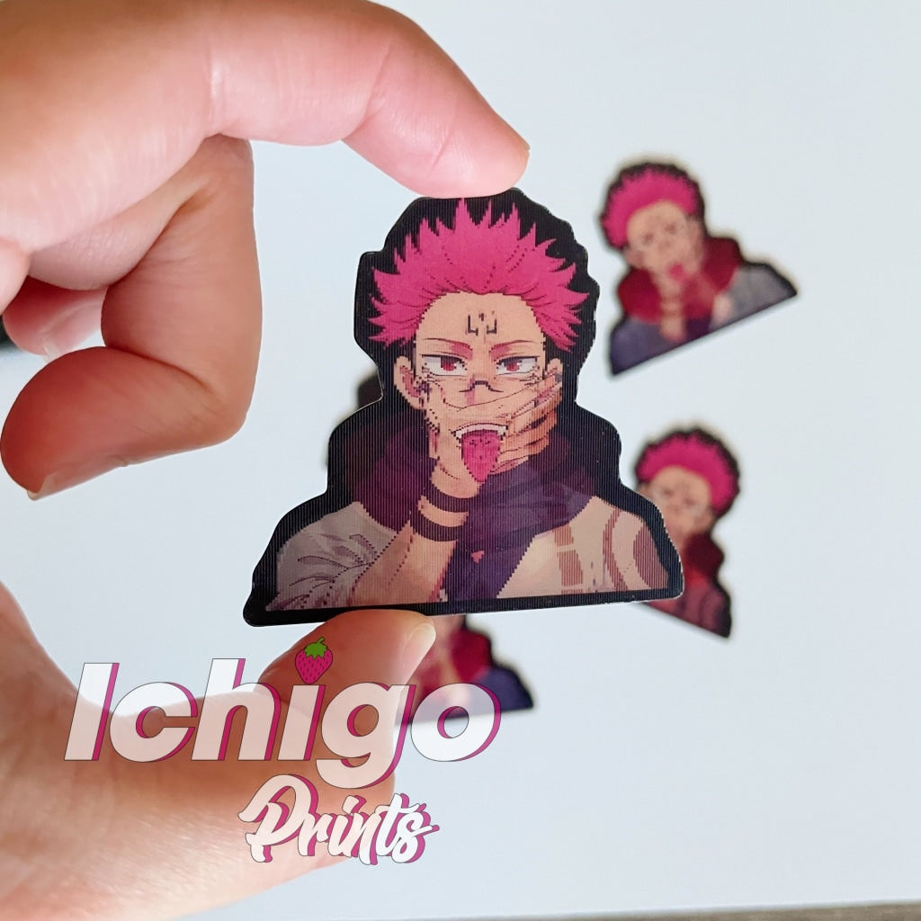Cursed King Motion Sticker Mini