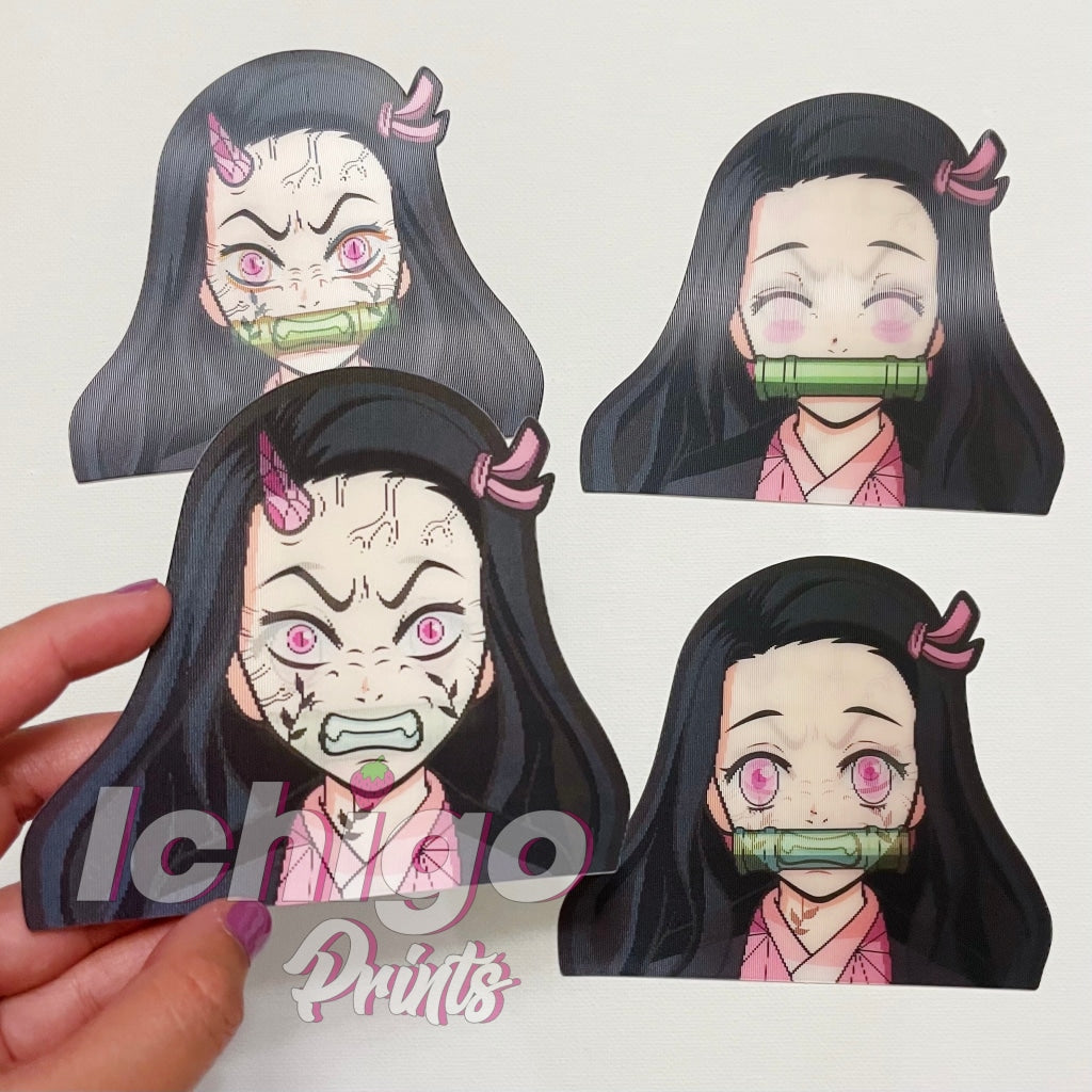 Demon Girl Motion Sticker