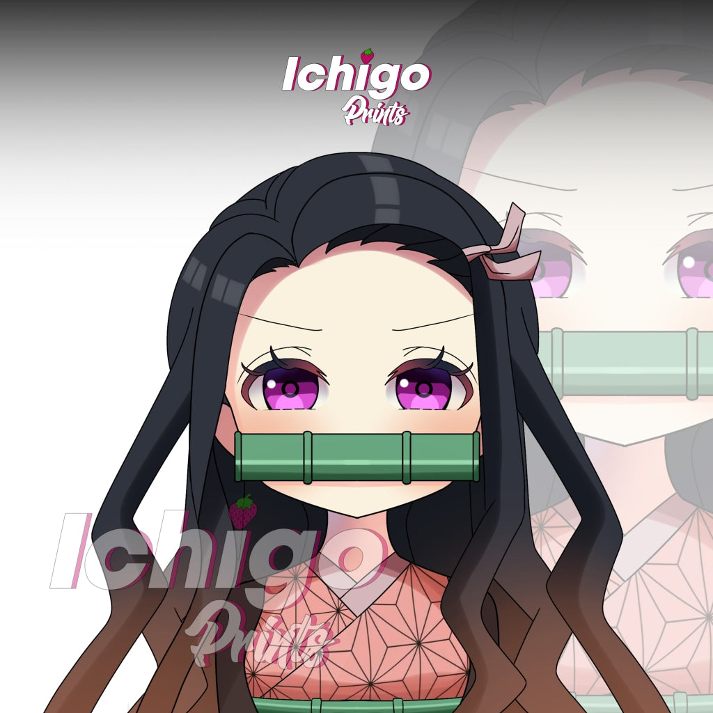 Demon Girl Vinyl Sticker