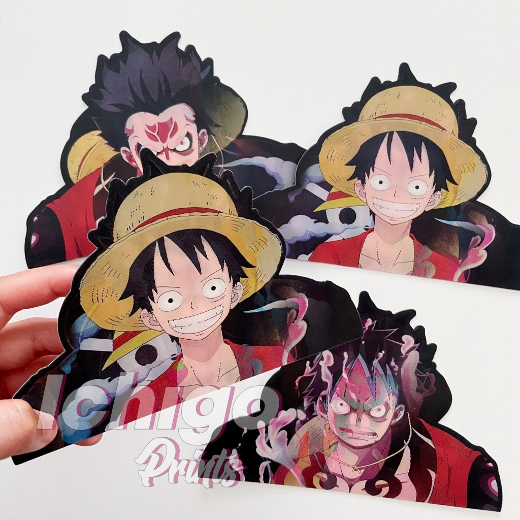 Luffy Zoro Sanji Motion Lenticular Sticker