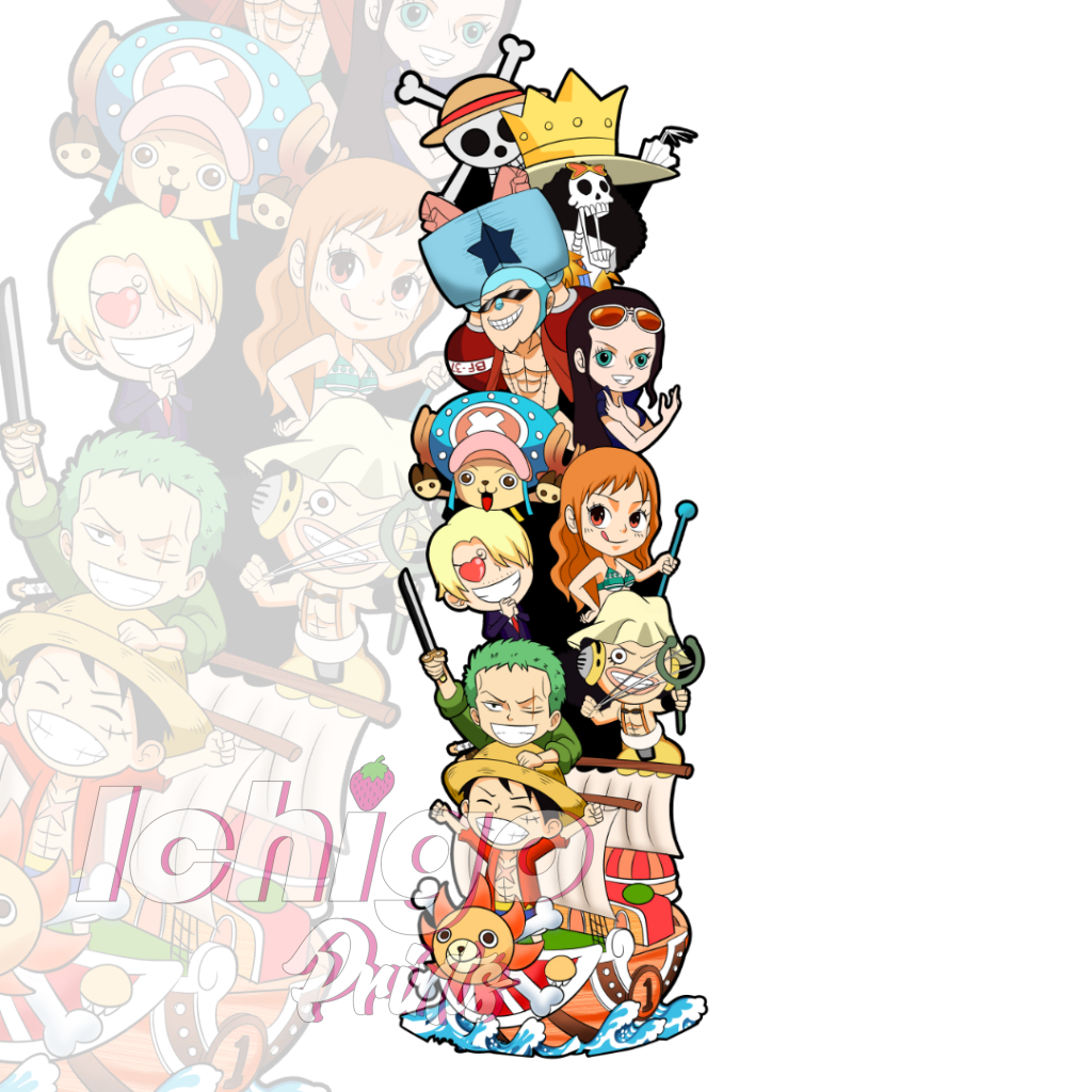 One Piece Vinyl Sticker