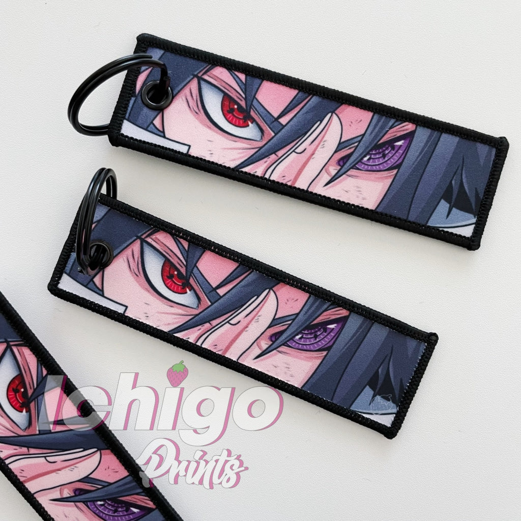 Sasuke Keychain Tag